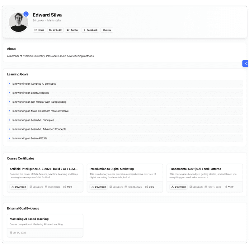 EduSpark | Professional Online Learning Platform For Educators